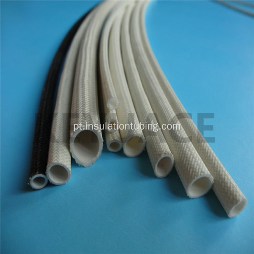 Sleeving de fibra de vidro revestido com borracha de silicone